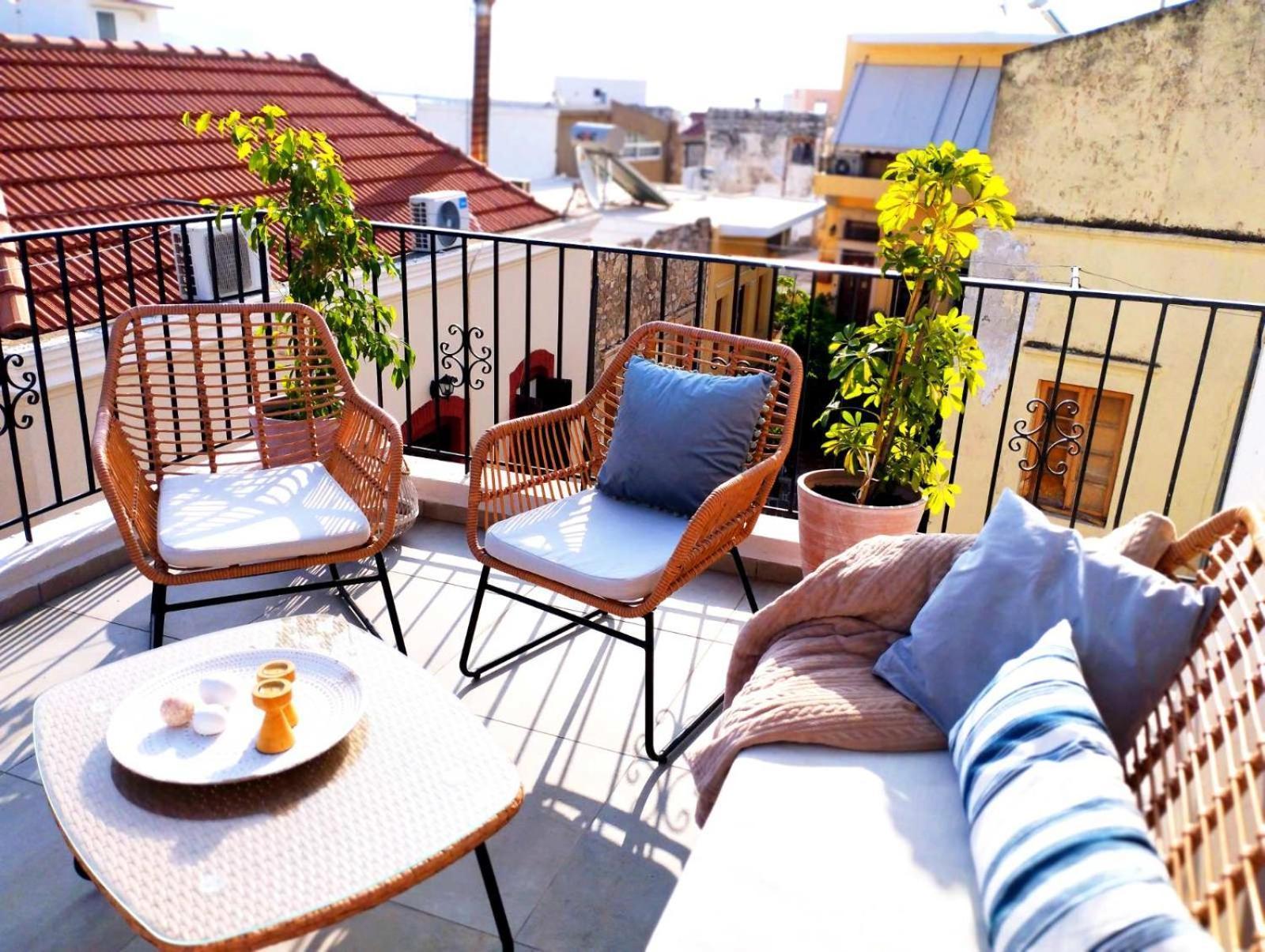 Ammoudara'S Apartments Rooftop Kalymnos Town Bagian luar foto